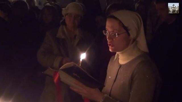 Чтение шестопсалмия. Auferstehungs-Kathedrale in Berlin, 2014.01.06. смотреть онлайн