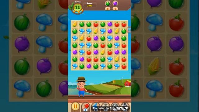 Farm Paradise colours Matching Android Game Play смотреть онлайн