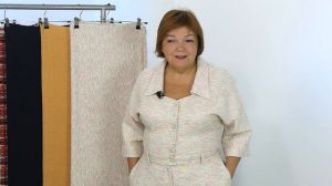 И снова цельнокроеный рукав! Элегантный комбинезон из ткани в стиле Chanel. Обзор готового изделия.