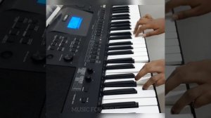 JINGLE BELLS | KEYBOARD NOTES WITH CHORDS | MUSIC FOR JESUS|