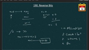 reverse bits | reverse bits leetcode java | leetcode 190 | bitwise | 1 liner