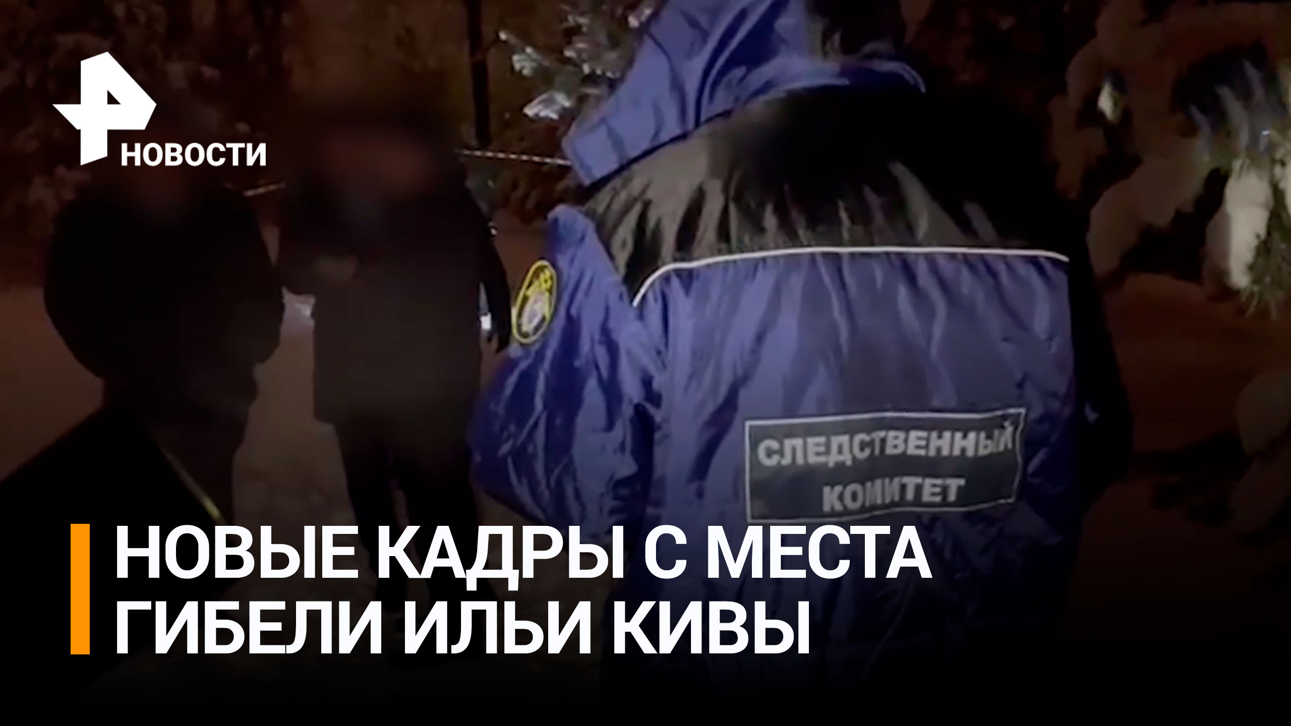 Видео с места убийства экс-депутата Верховной рады Ильи Кивы / РЕН