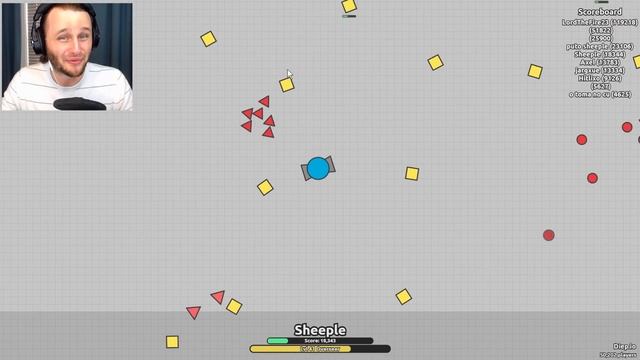 DIEP.IO NECROMANCER | FOLLOW ME, SHEEPLE! смотреть онлайн