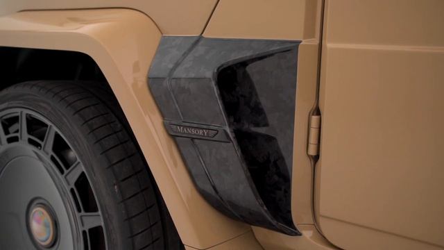 MANSORY P900, Mercedes-AMG G63 in an desert theme color combination смотреть онлайн