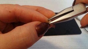 Цепочка для очков из бисера. Бисероплетение для начинающих.