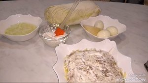 Салат "Лебяжий пух"
