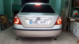 Работа стробоскопнных ламп в стопах Ford mondeo 3 готовый вариант