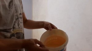 Декоративная штукатурка из обычной шпатлёвки ветонит!!!