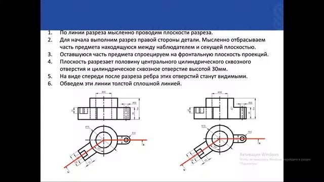 Сложные разрезы