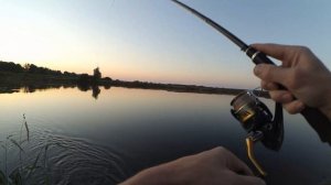Рыбалка на воблеры вечером. Июль 2020