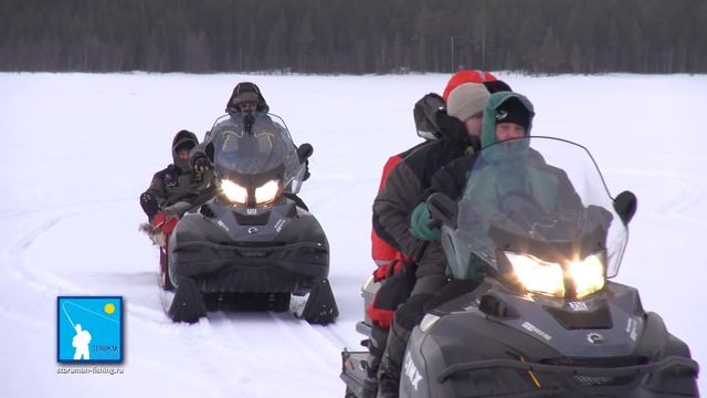 STORUMAN FISHING. Подлёдный лов рыбы в северной Швеции. смотреть онлайн