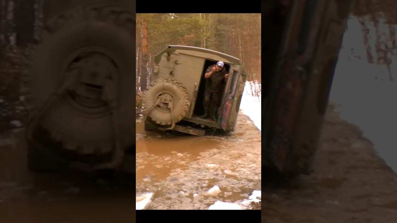 Урал 4320 посадили на мосты #экспедиция #бездорожье #урал смотреть онлайн