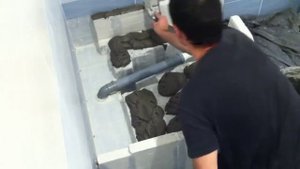 Монтаж/установка душевого поддона