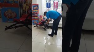 Попытка снять колеса бугабу