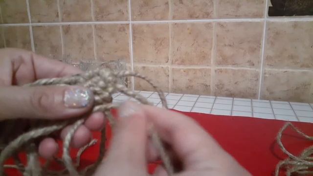 Макраме | Салфетка | Подставка под горячее