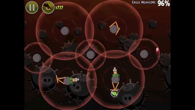Angry Birds Space Danger Zone Level 9 Space Eagle Walkthrough смотреть онлайн