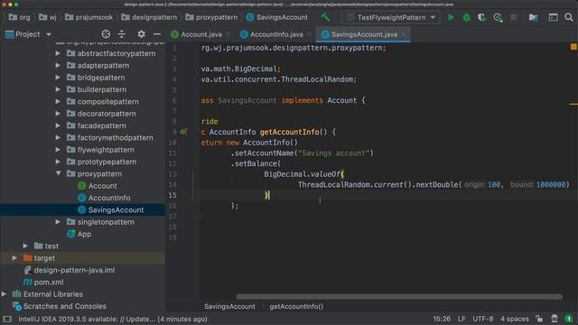 Software design patterns in Java - Proxy pattern