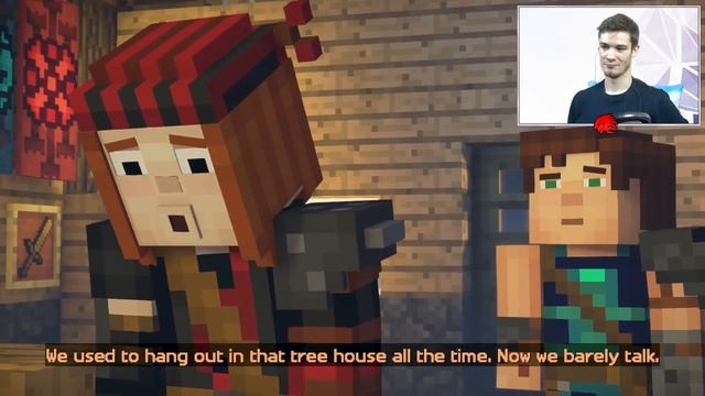 PETRA FINALLY SHOWS HER FEELINGS FOR JESSE !?! - Minecraft Story Mode : Episode 4 (#4) смотреть онлайн