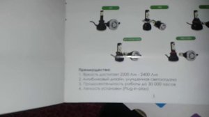 Лампы головного света светодиодные на ваз 2107