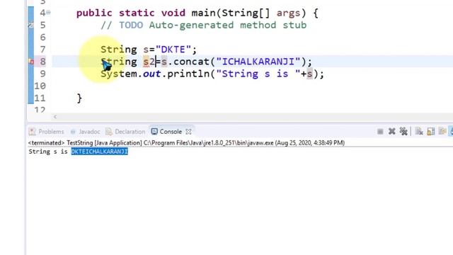 Strings are immutable in java / immutable strings / java strings