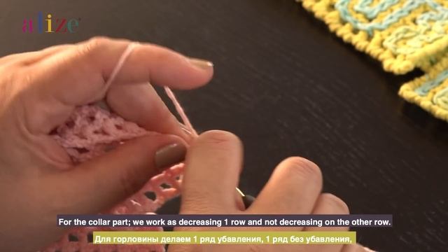 Cotton Gold Batik ile Zincir İşi Yelek • Chain Stitch Vest • ОБВЯЗКА ВОЗДУШНЫМИ ПЕТЛЯМИ ЖИЛЕТА смотреть онлайн