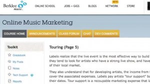 Online Music Marketing