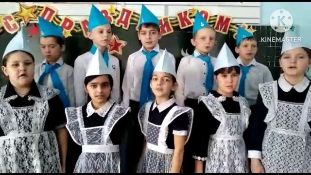 Туркменский округУчащиеся 4 класса а. Куликово-Копани