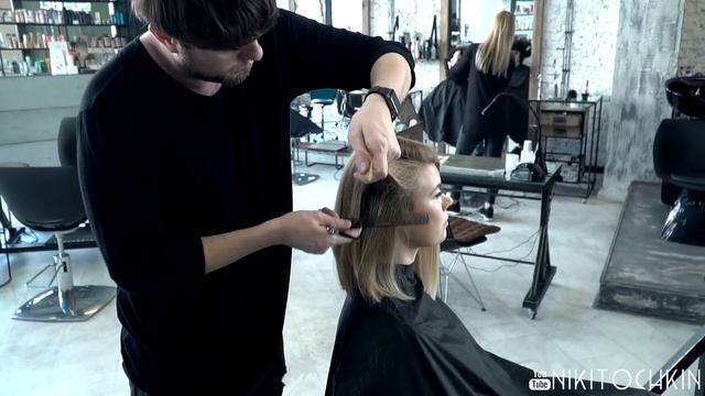 the most popular lob (long bob) women's haircut смотреть онлайн