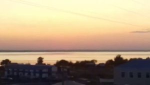 НЛО над озером Копа в г. Кокшетау Казахстан