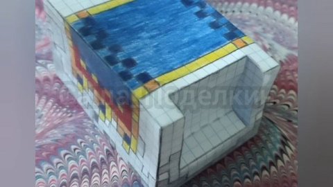 Как сделать ламу из майнкрафта своими руками. #поделкиизбумаги #майнкрафт #своимируками