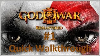 God of War III: Remastered #1 Quick Walkthrough On Titan Difficulty