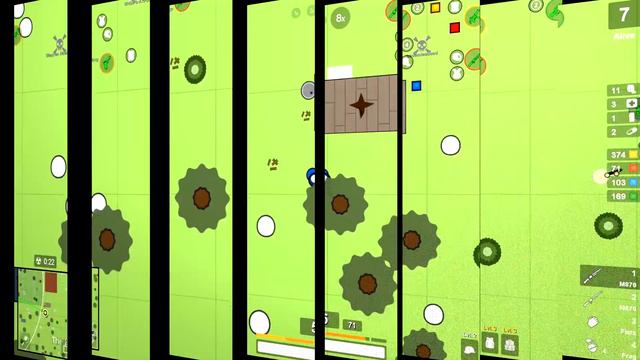 Surviv.io DOUBLE SHOTGUN DESTRUCTION!! 10 KILLS BATTLE ROYALE GAMEPLAY // Best New .io game смотреть онлайн