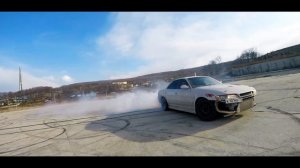 Крутим пятаки, жжем резину и учимся дрифтить! Марк 2 Tourer V, JZX90 - #Антифриц!