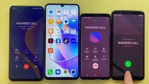 Incoming Call HUAWEI Nova Y90 & OnePlus 5T Vs Outgoing Call HONOR X7a & Samsung Galaxy S9