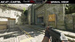 CS2 AK-47 | Cartel - Skin showcase all floats [4K60FPS]