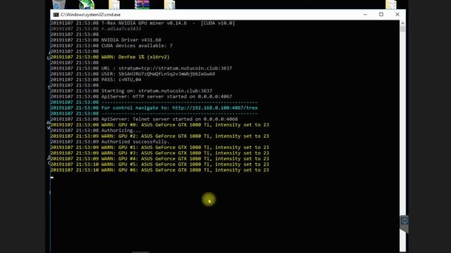 Nutucoin (NTU) майним картами Nvidia (algo X16Rv2) | Выпуск 306 | BitExpmcc смотреть онлайн