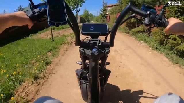 ПОЛНЫЙ ОБЗОР НОВЕЙШЕГО ЭЛЕКТРОСКУТЕРА 2023 | White Siberia Pro Black Edition 5000w смотреть онлайн
