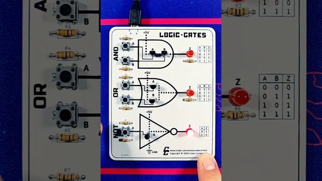 Logic Gates Learning Kit #2 - Transistor Demo