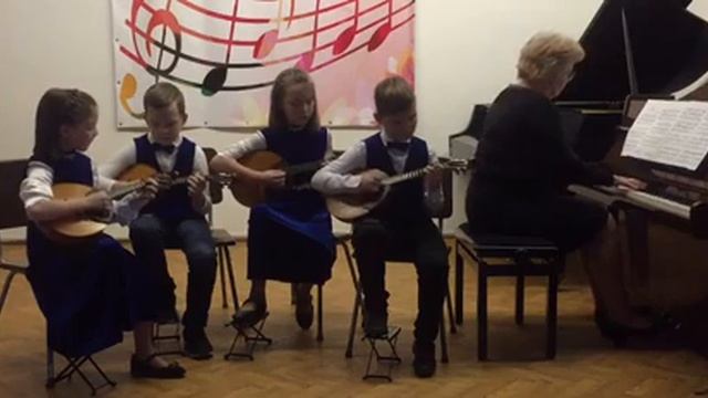 Ансамбль Гарний настрій, інстр, анс  середня категорія,  Е  Баев На ранчо, В смотреть онлайн