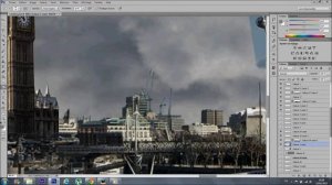 Speed Art - "London Style" {Landscape / Paysage} (Adobe Photoshop CS6)