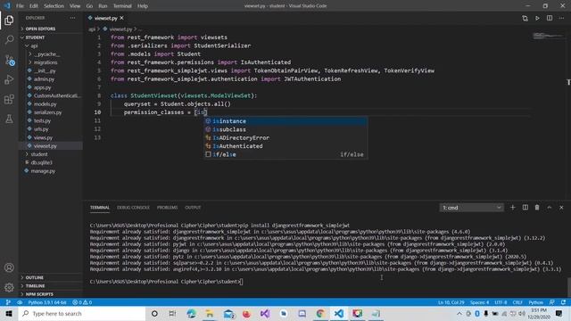 Learn Django JWT Along With Making Requests Using Postman | Django Rest Framework #11 смотреть онлайн