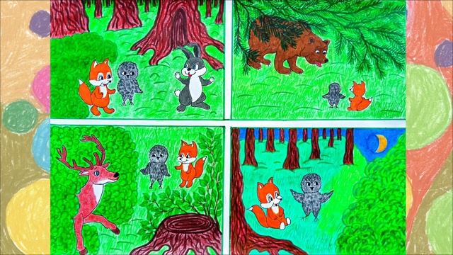 Луна... Где она? - Детская сказка смотреть онлайн