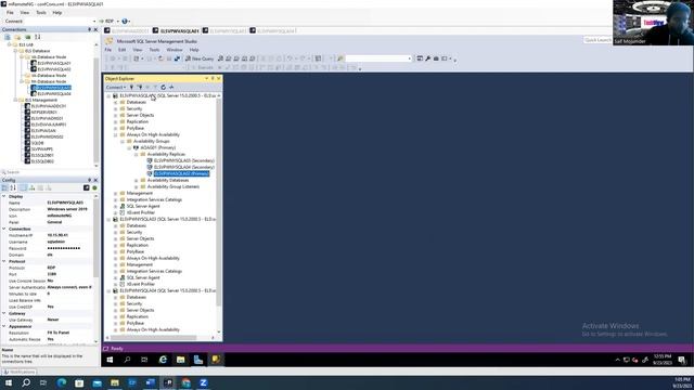 Deleting and Removing Database and Node in SQL Always On