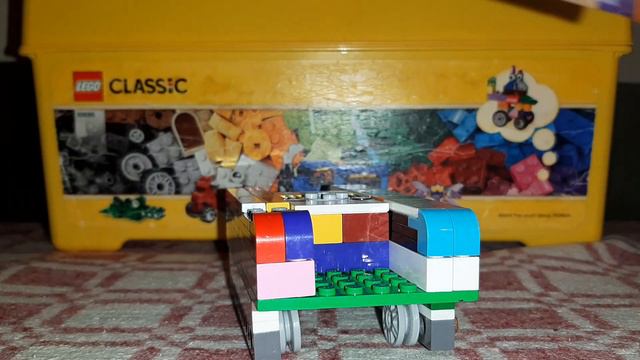 ОБЗОР НА ТАНК ИЗ WoT Blitz КВ 2 И МОЦИК ИЗ ЛЕГО ТЕХНИК! смотреть онлайн