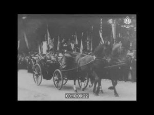 1910 год. Российский император Николай II в Риге / Krievijas imperatora Nikolaja II viesošanās Rīgā