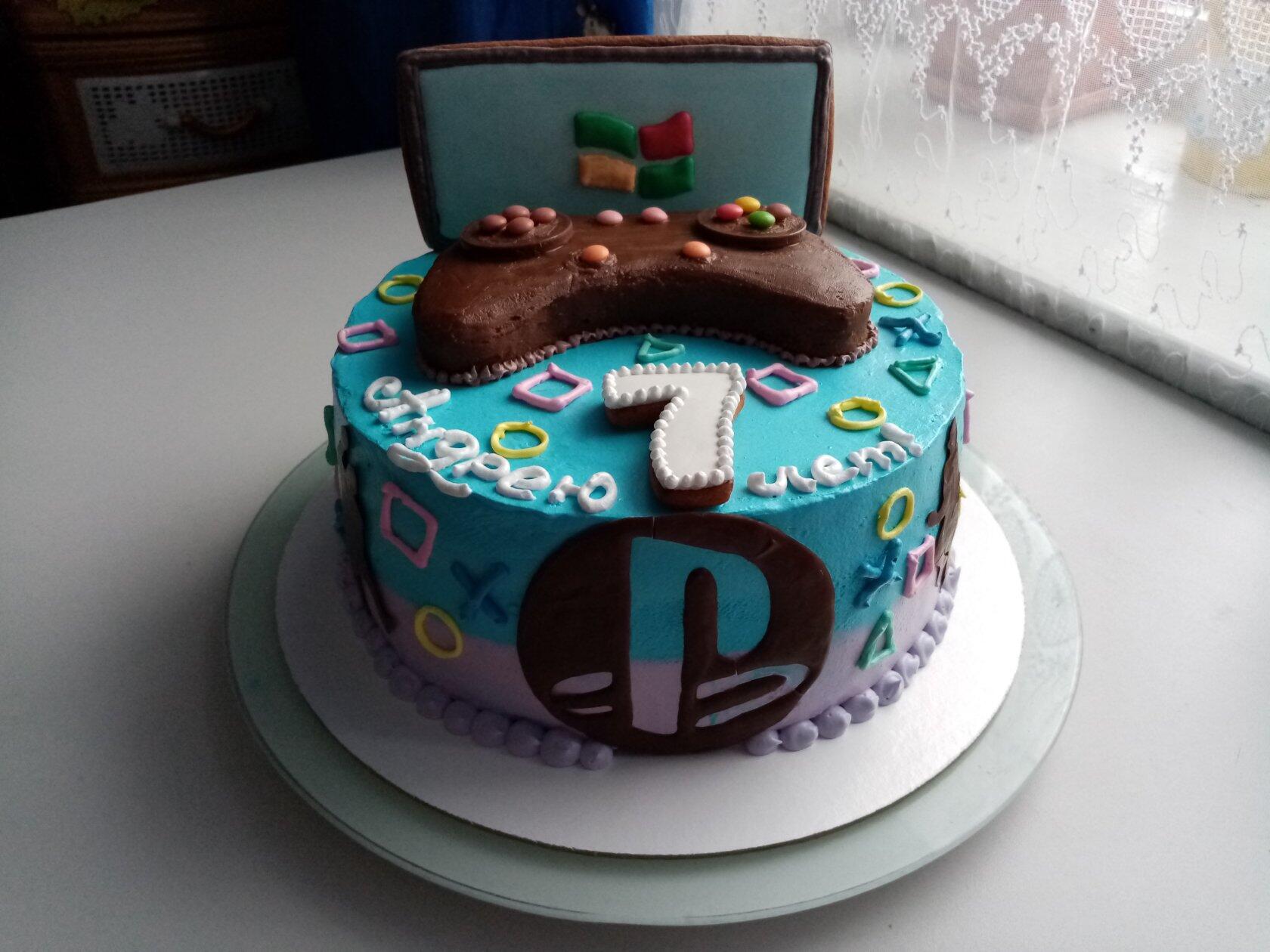 Торт для мальчика 7 лет