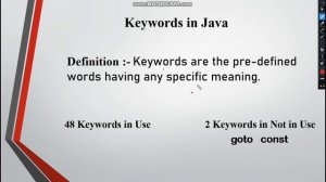 ??Literals & Keywords in Java?? ( In Hindi )