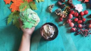 ОСЕННИЕ ПОДЕЛКИ НА КОНКУРС / Поделки на осень КАК СДЕЛАТЬ / Craft/Эмилия
