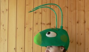 Как сделать маску кузнечика Кузи