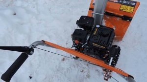 Мини обзор снегоуборщика Snow Fox